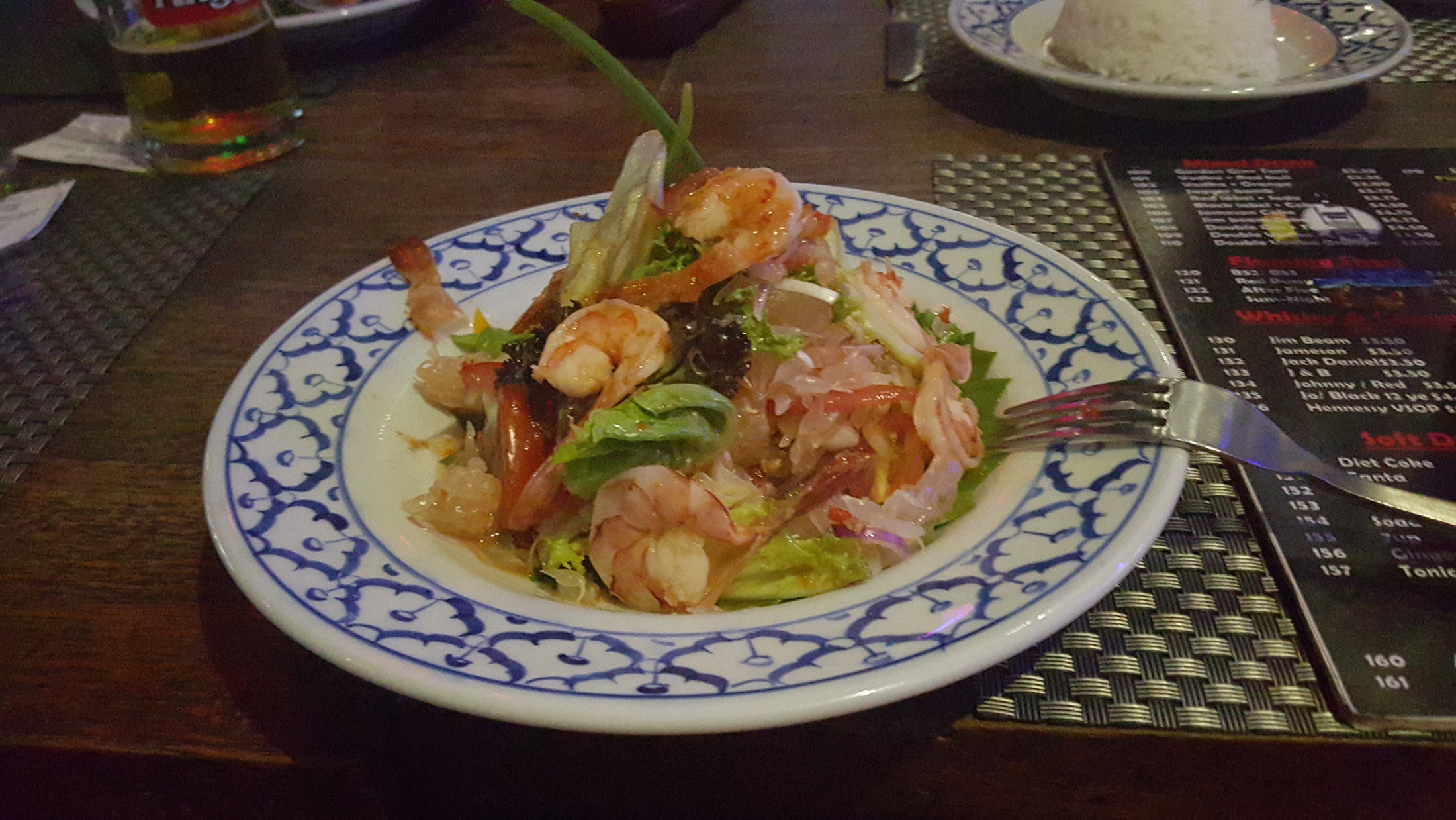 Kambodžský pomelový salát