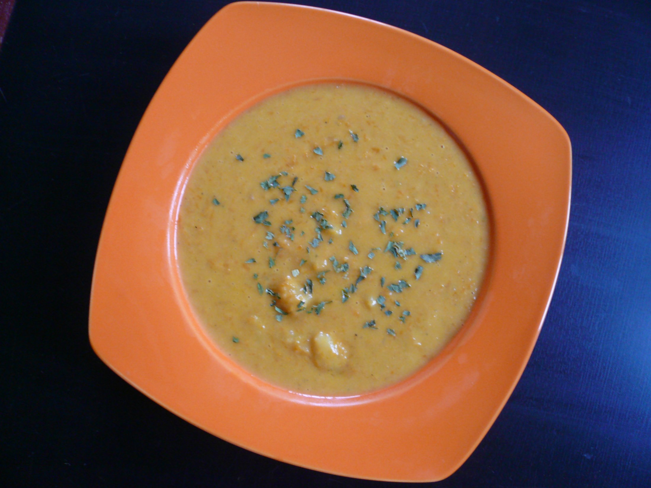 Fotografie receptu: Vynikající mrkvová polévka